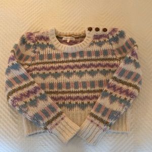 LoveShackFancy Cropped Sweater